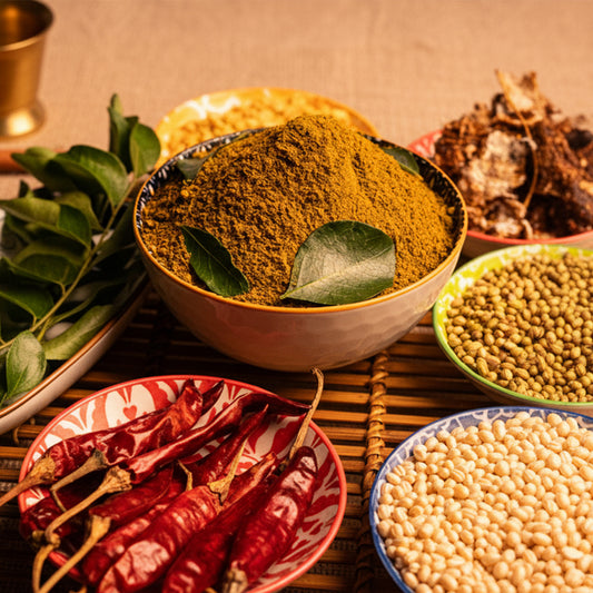 Karvepaku Podi (Curry Leaves powder)