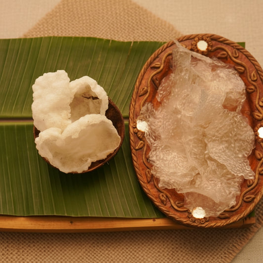 Plain Saggubiyyam Vadiyalu (Sabudana Fryums)